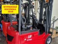 Wózek widłowy elektryczny REDDOT CPD18LE Li ion 1800 kg, 4,8 m