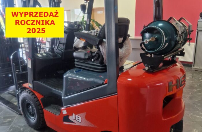 Wózek widłowy HELI CPYD18, spalinowy LPG, 1800 kg, maszt 3,5m